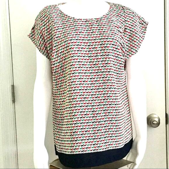 Tommy Hilfiger Horses Design Size Large - Picture 1 of 5
